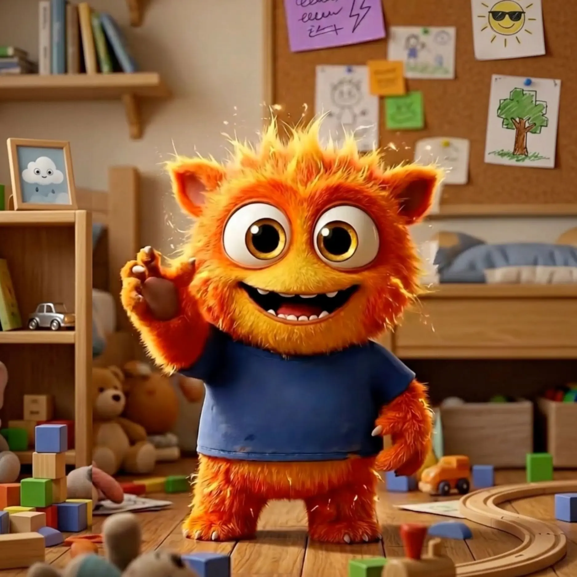 La mascotte Cerveaux Électriques